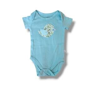 Honest Co. Bird Applique Organic Cotton Bodysuit